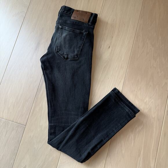 Kato Selvedge Needle Skinny Jeans 29 Black Hiroshi Streeatwear Japan Denim - Picture 11 of 11